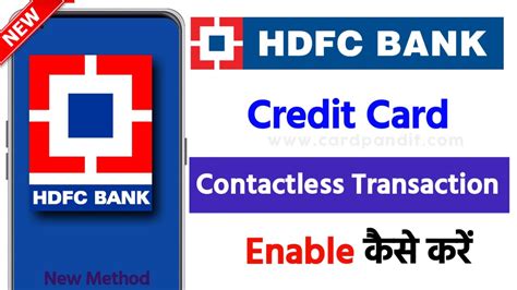 contactless credit card hdfc|hdfc contactless banking.